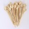 100 Natural Bamboo Skewers Bird Top Sustainable COCKTAIL PICKS Party Decorations